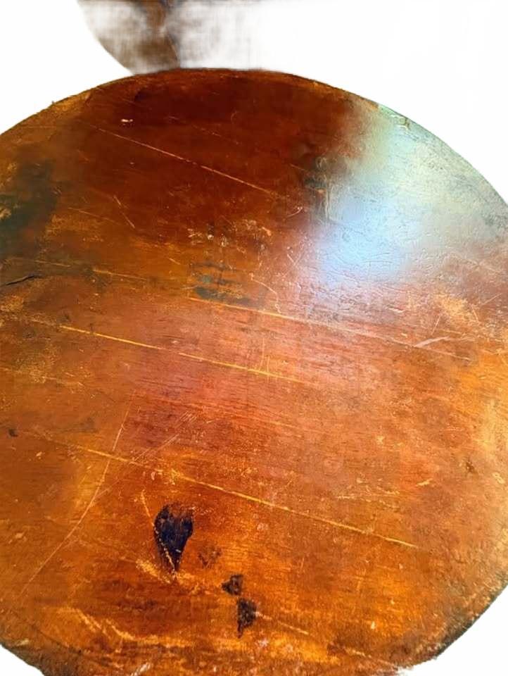Asian Elm Wood Rice Bowl with Handle and Lid