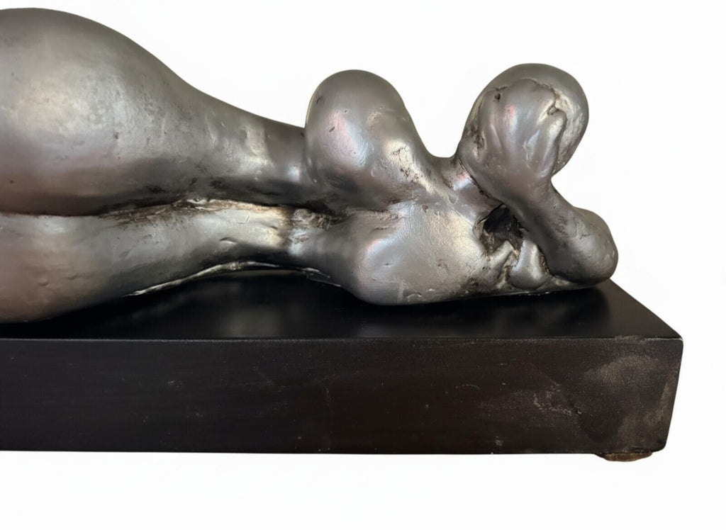 Original Large Table Sculpture of a Voluptuous Female Nude by Attila Tivadar