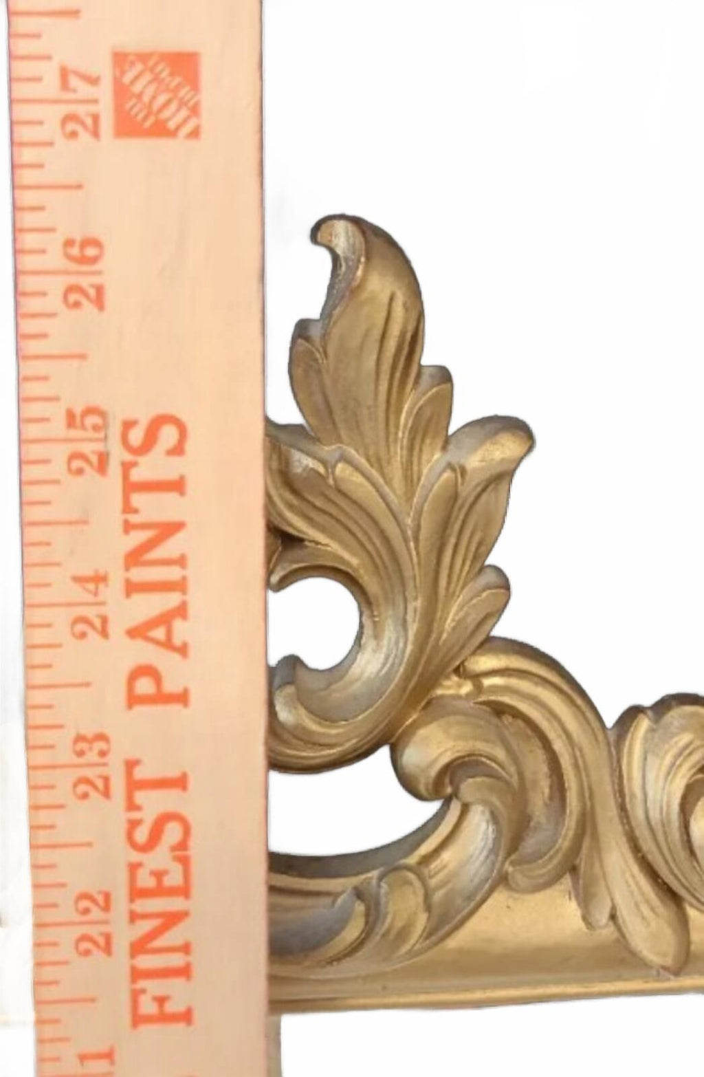 Rococo Style Gilt-Molded Mirror of "Syroco Wood" by Syracuse Ornamental Co.