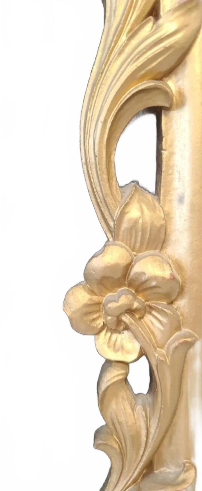 Rococo Style Gilt-Molded Mirror of "Syroco Wood" by Syracuse Ornamental Co.