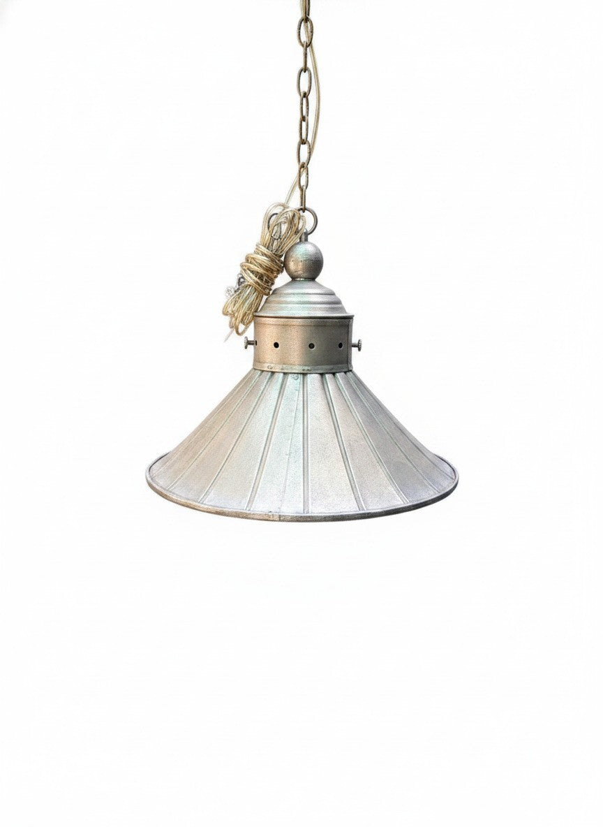 Vintage Industrial Metal Pendant Light Fixture