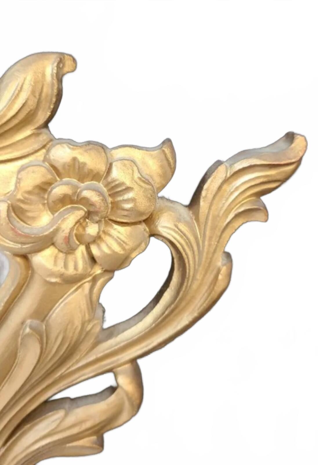 Rococo Style Gilt-Molded Mirror of "Syroco Wood" by Syracuse Ornamental Co.