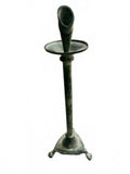 Vintage Brass Tripod Candlestick Holder