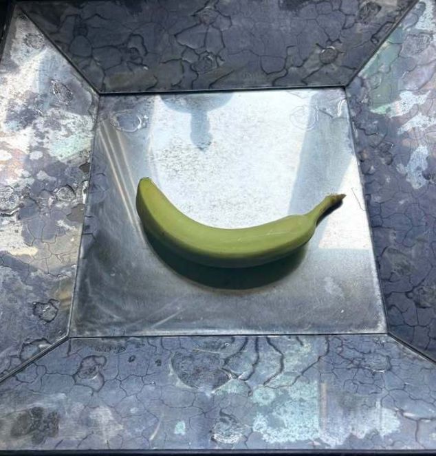 Square Antiqued Glass Wall Mirror